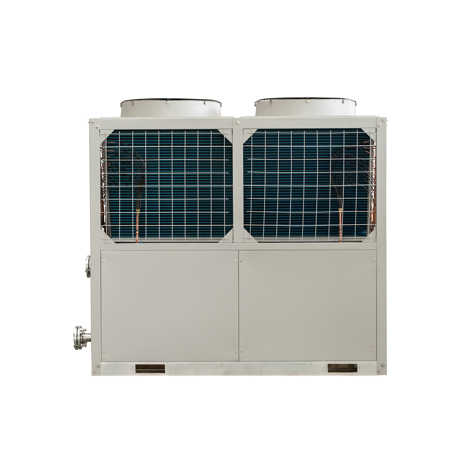 Unidades más frías industriales modulares del refrigerador de agua enfriadas por aire de la voluta del tipo 75kw