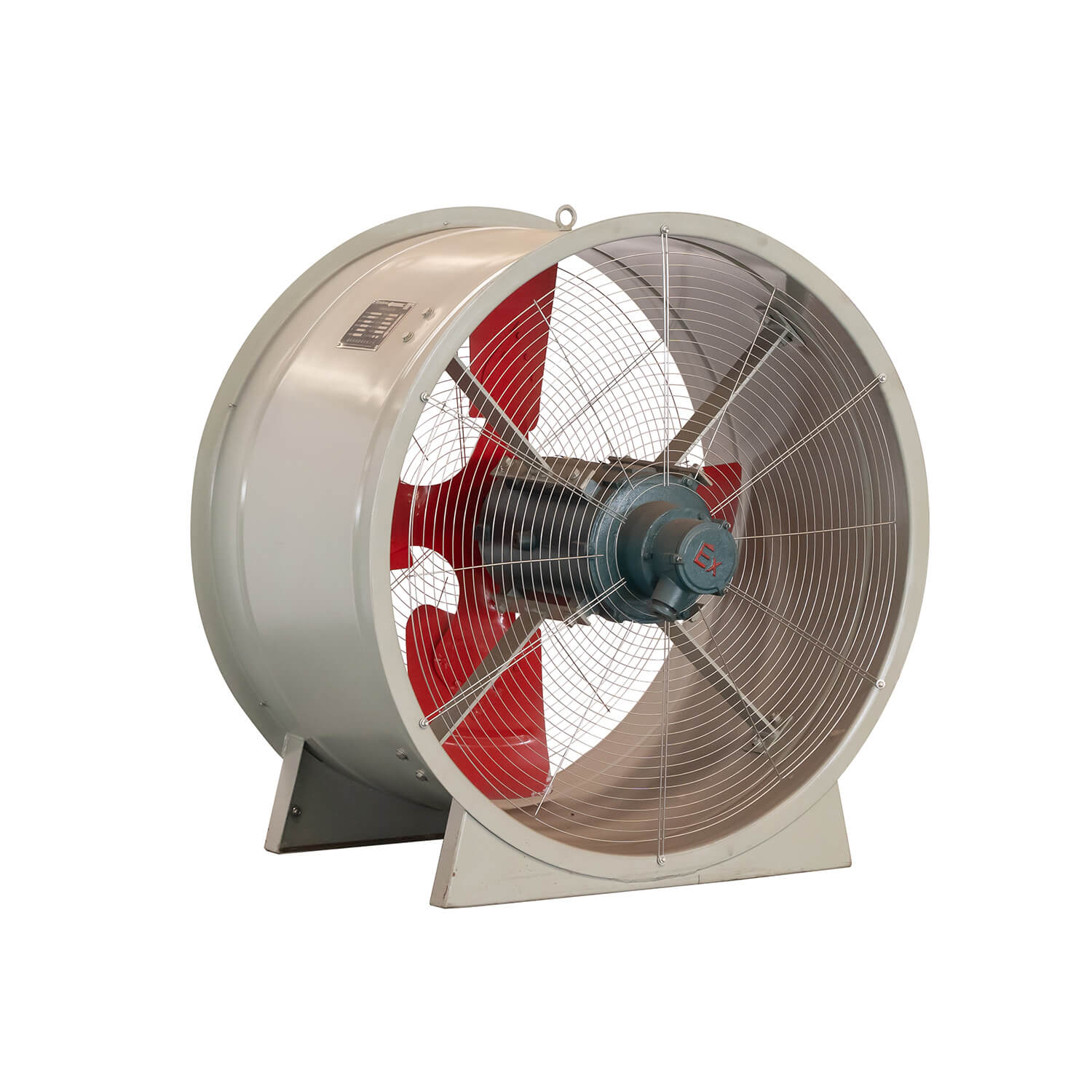 Ventilador de flujo axial industrial